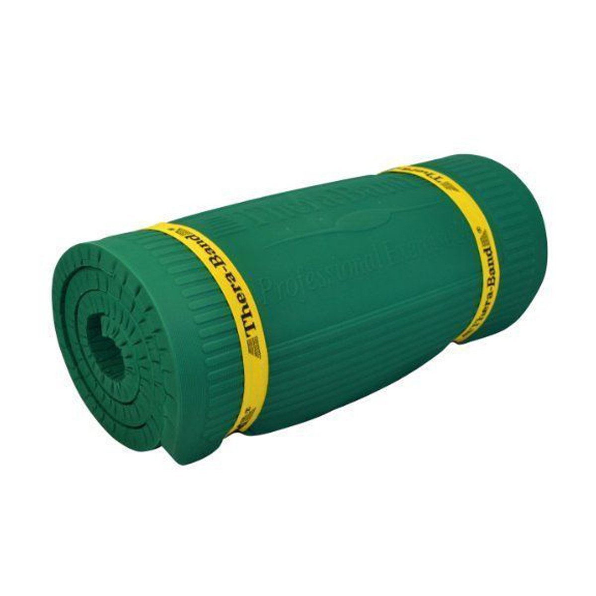 THERABAND Exercise Mat, High Density Professional Floor Mat, Extra Thick, Heavy Duty, Waterproof & Washable Mat for Yoga or Rehab, 75 Inch Long, 3.3 Foot Wide X .6 Inch Thick, Green
