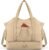 BOSTANTEN Weekender Bags for Women, Waterproof Gym Bag with Shoe Compartment, Ideal Carry-on Bag for Sport and Travel, Brown