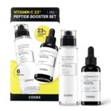 COSRX Vitamin C 23% Peptide Booster Set – Amazon Exclusive – Korean Skin Care Set, Stocking stuffers for women, Vitamin C Serum, Face Serum