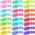 Neon Sweatbands Set for Women Sports Headband Wristband Set Cotton Terry Basketball Tennis Sweat Band Wristband for Men 80s 90s Costumes Cosplay Glow Party